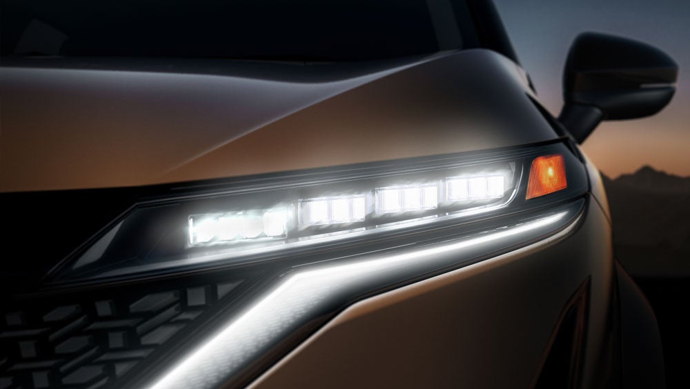 Nissan ARIYA LED headlamps | First Nissan of Simi Valley in Simi Valley CA